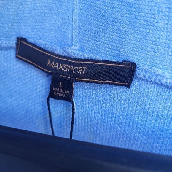 NWT $368 Maxport ocean blue cardigan - Picture 3 of 5